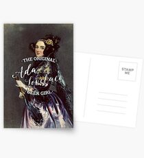 Ada Lovelace - The Original Geek Girl Postcards