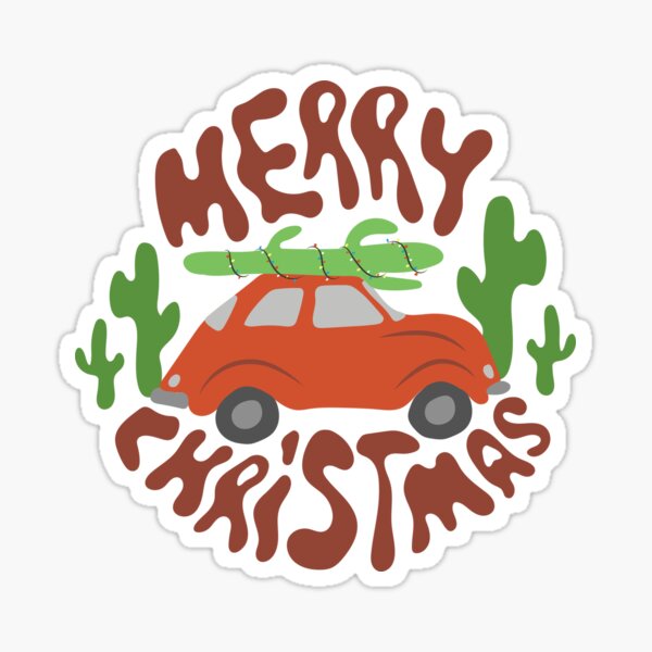Merry Christmas Sticker