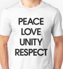 Peace Love Unity Respect (PLUR) Unisex T-Shirt