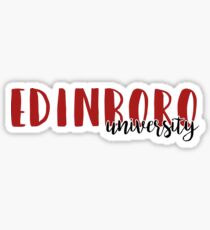 Edinboro University Sticker