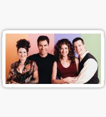 Will & Grace Cast Sticker