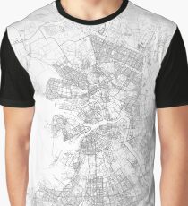 St. Petersburg, Russia Map Graphic T-Shirt