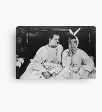 Laurel und Hardy Leinwanddruck