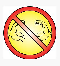 No Flex Zone Photographic Print