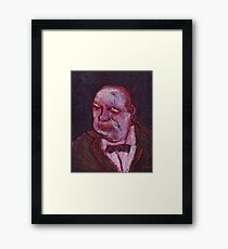Winston Churchill Framed Print
