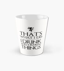 I know things Tall Mug