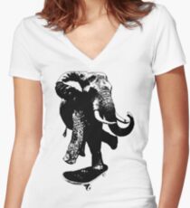 Olie Women's Fitted V-Neck T-Shirt