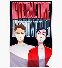 interactive introverts. Poster