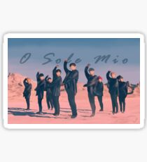 O Sole Mio Sticker