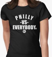philly vs everybody Women's Fitted T-Shirt