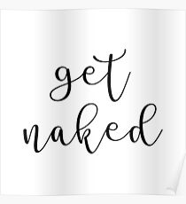 Get Naked Poster