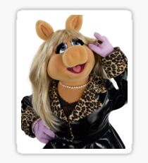 Miss Piggy is Fab Sticker