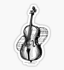 Cello Sticker