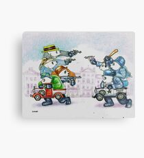 Cops & Robbers Metal Print