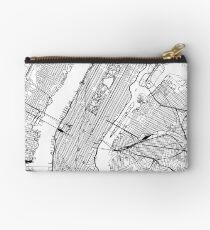 New York Weiße Karte Studio Clutch