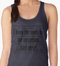 Mysterious Third Verse Women's Tank Top