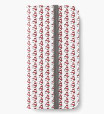 Cute Penguin on Ice Skates iPhone Wallet/Case/Skin