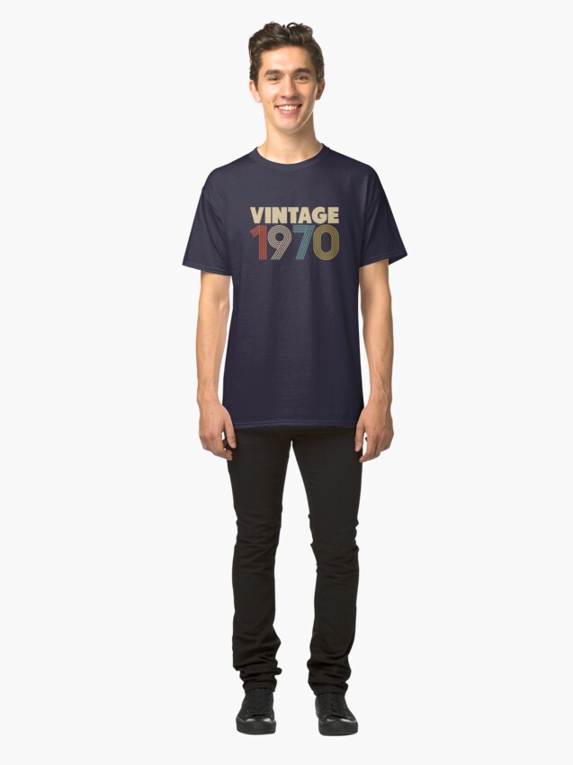 Alternative Ansicht von Jahrgang 1970 - 48. Geburtstag Classic T-Shirt
