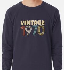 Sudadera ligera Vintage 1970 - 48º cumpleaños