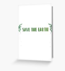 Environment Greeting Card