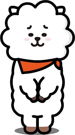  bt21  rj Stickers by dtowns Redbubble