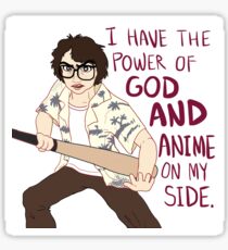 Richie & the Power of Anime (Part 2) Sticker