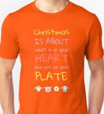 Vegan Christmas Unisex T-Shirt
