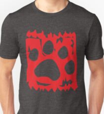 The Art of Woof: Red Unisex T-Shirt