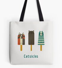 Catsicles Tote Bag
