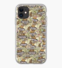 Yorkshire Gold Tea Print Pattern iPhone Case