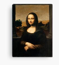 Mona Lisa - The Isleworth -Top Resolution Canvas Print