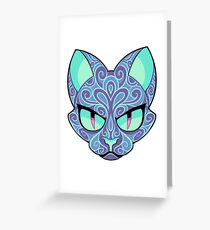 Cat Greeting Card