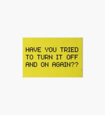 Have you tried to turn it off and on again? Art Board