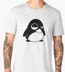 TUX Penguin in a bad mood, LINUX Men's Premium T-Shirt