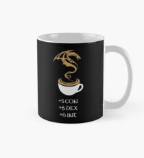 Coffee Stats Dungeons Crawler and Dragons Slayer - RPG Mug