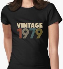 Vintage 1979 - 39th Birthday Fitted T-Shirt