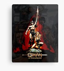 Conan the Barbarian Metal Print