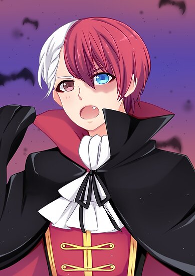  Shoto  Todoroki Halloween  by Rainbows Art Poster by 