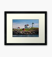 Nubble Light Framed Print