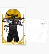 Horns Up Postcards