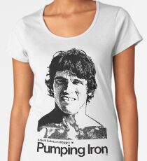 Pumpendes Eisen Frauen Premium T-Shirts