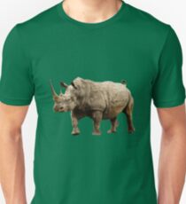 Fun Rhino Animal Design Unisex T-Shirt