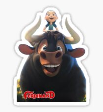 Ferdinand The Bull Sticker