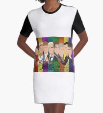 The 13 Doctors Graphic T-Shirt Dress