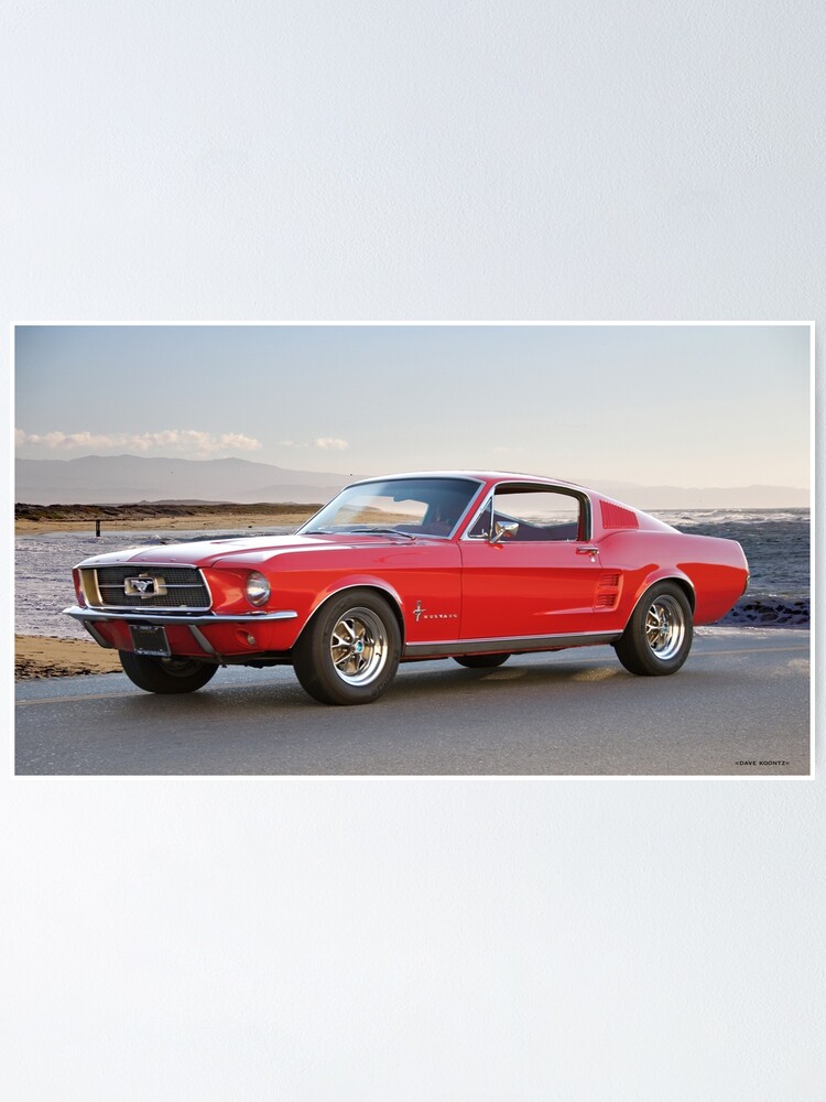 1967 Mustang Fastback >> 1967 Mustang Fastback Ii Poster 1967 Mustang Fastback >> 1967 Mustang Fastback Ii Poster