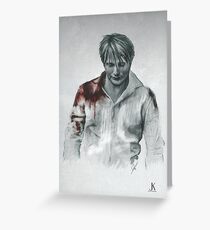 Hannibal Lecter Greeting Card
