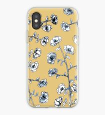Yellow Flower Design iPhone Case