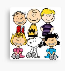 Peanuts - Charlie Brown, Snoopy Canvas Print