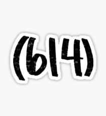 (614) Sticker