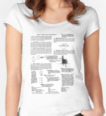 General Physics: Newton's Laws Women's Fitted Scoop T-Shirt